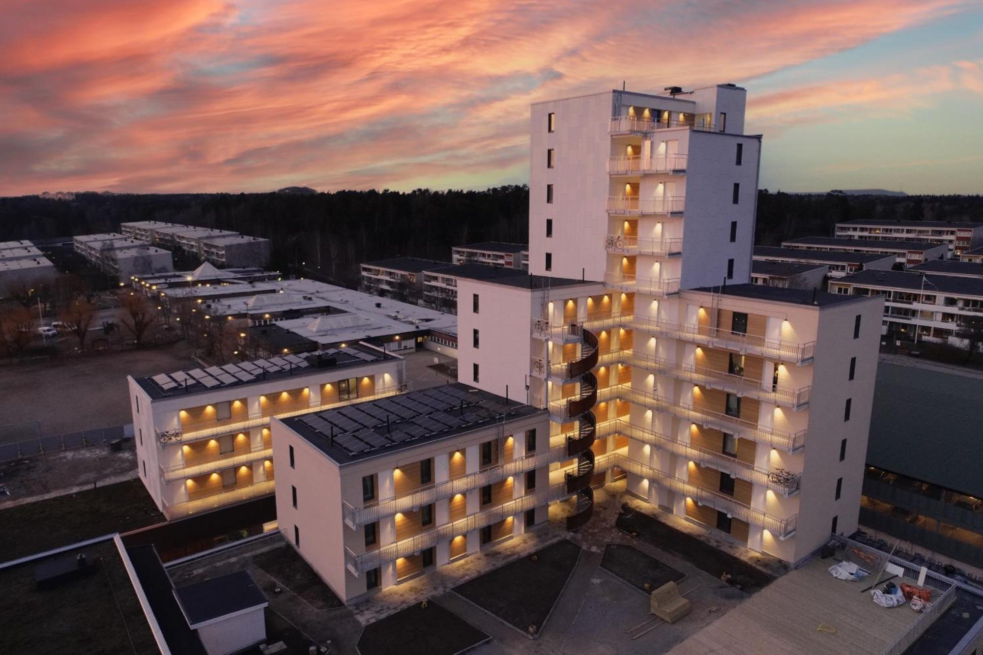 Continental Apartment Hotel Sollentuna Exterior photo